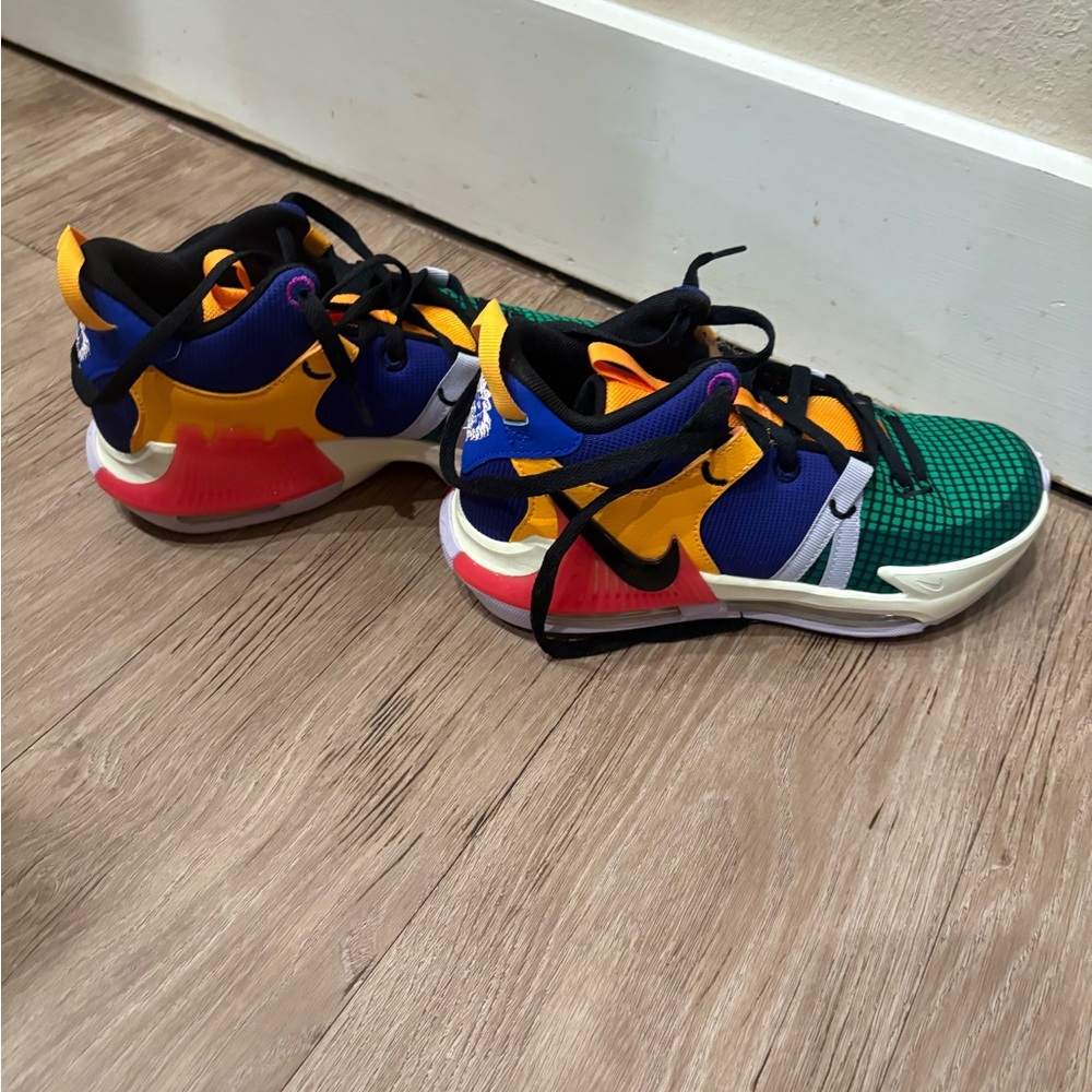 Nike Kids Colorful Sneakers - Green, Blue, Yellow, Red